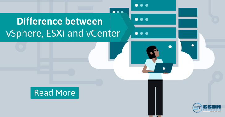 What is the Difference between vSphere, ESXi and vCenter