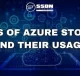 Types of Azure Storage